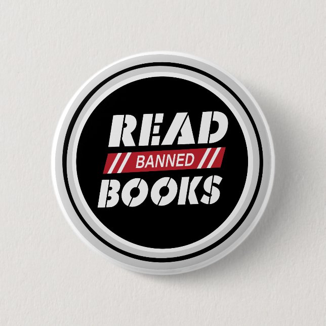 Read Banned Books  Button (Front)