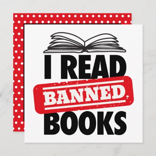 Read Banned Books Card