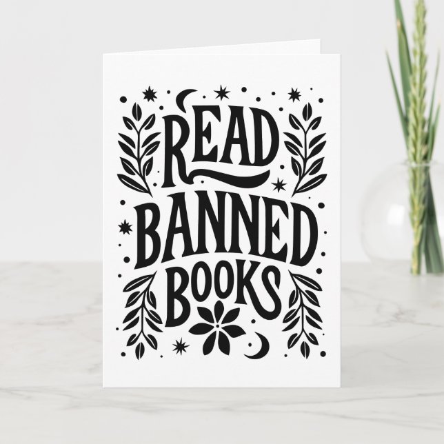 Read banned books card (Front)