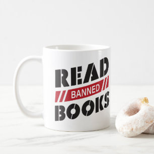 Read Banned Books Coffee Mug