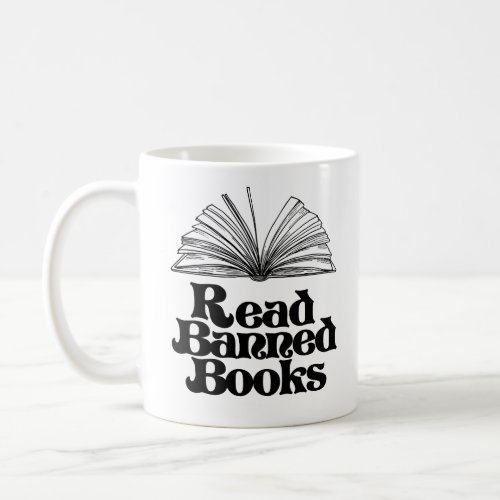 Read Banned Books Coffee Mug