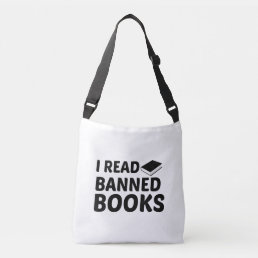 READ BANNED BOOKS CROSSBODY BAG