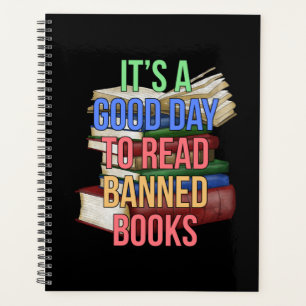 Read Banned Books Librarian Bookworm Book Reader Planner