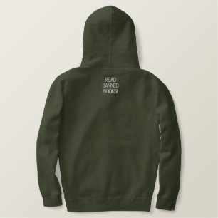 Read Banned Books Library Hoodie Sweatshirt