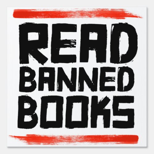 READ BANNED BOOKS SIGN