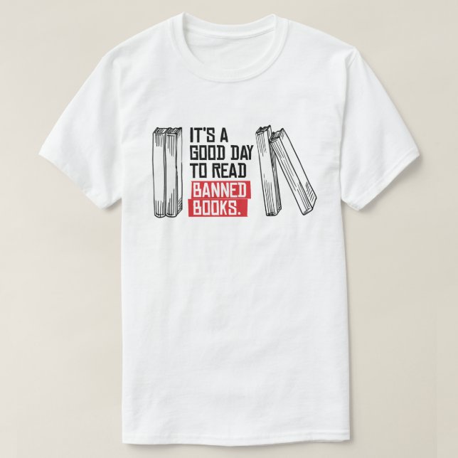 Read Banned Books T-Shirt (Design Front)