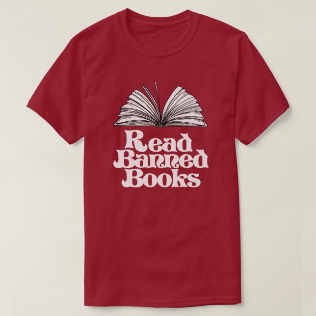 Read Banned Books T-Shirt (Design Front)