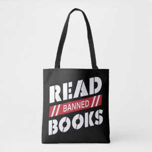 Read Banned Books Tote Bag
