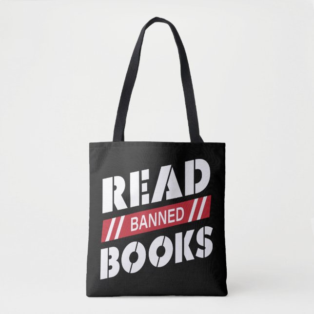 Read Banned Books  Tote Bag (Front)