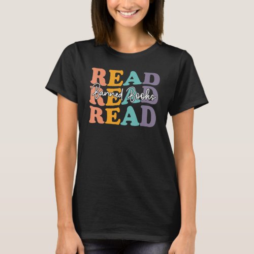 Read Banned Books Week Librarian Literary Reader G T_Shirt