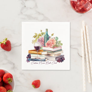 Read Between the Wines, Book Club Napkins