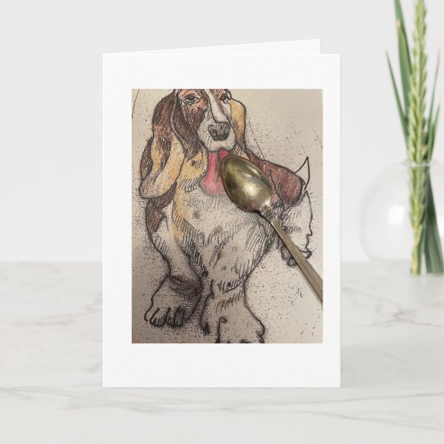 Read Blog Greeting Card (Front)