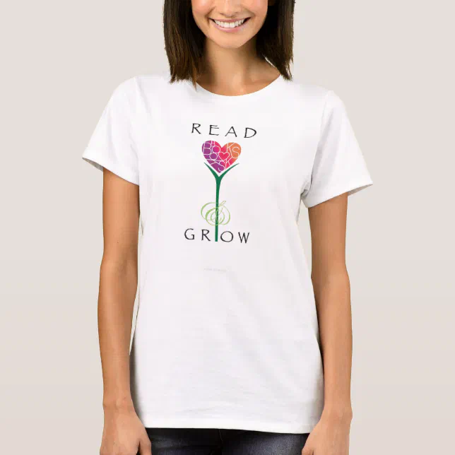 Read Books and Grow T-Shirt (Front)