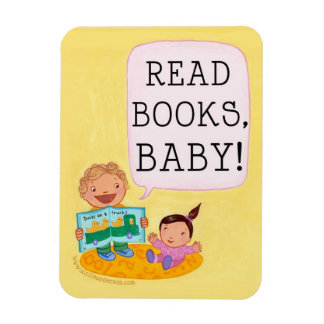 Read Books, Baby! magnet