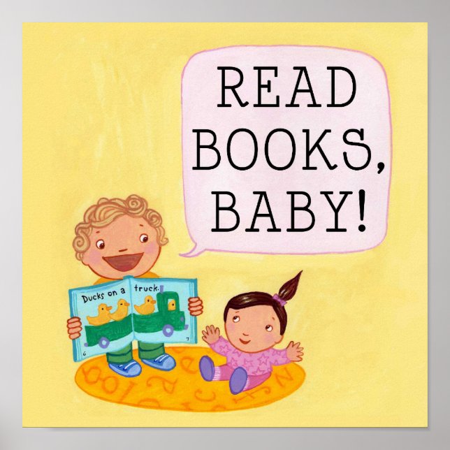 Read Books, Baby! poster (Front)