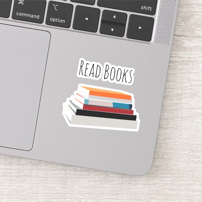 Read Books Book Lover Sticker (Detail)
