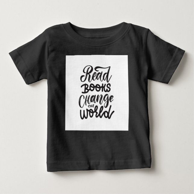 READ BOOKS CHANGE WORLD Shirt (Front)