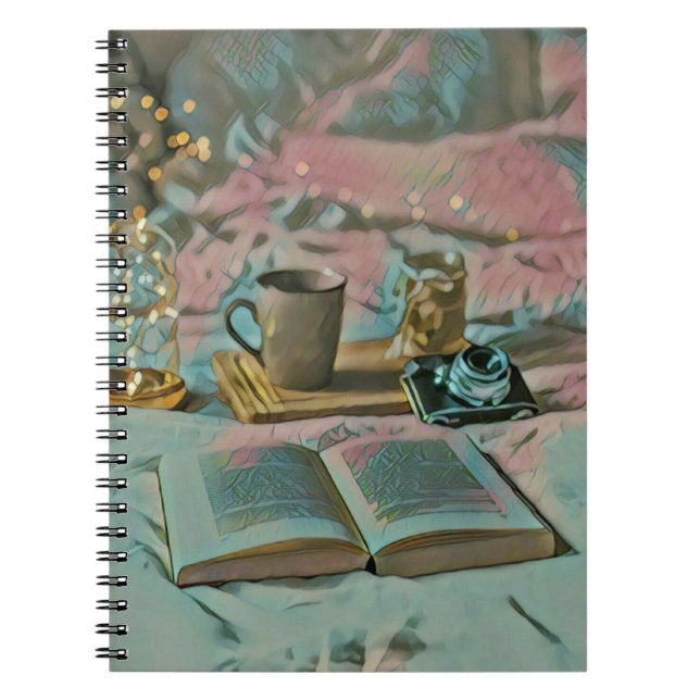 Read Books, Drink Coffee Notebook (Front)