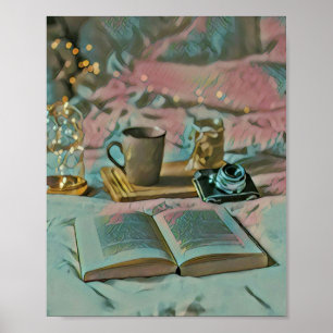 Read Books, Drink Coffee Poster