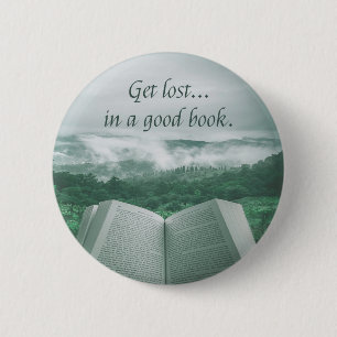 Read Books, Get Lost in a Good Book Button