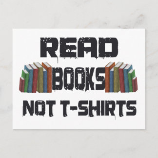 Read Books Postcard