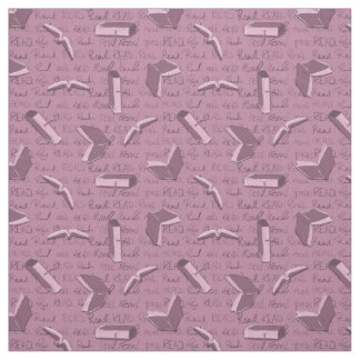 Read Books Purple Fabric