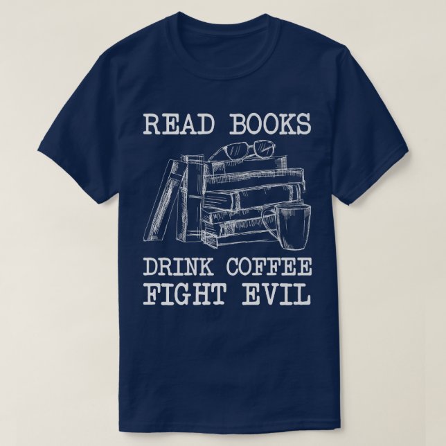 Read Books T-Shirt (Design Front)