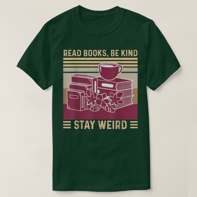 Read Books T-Shirt (Design Front)