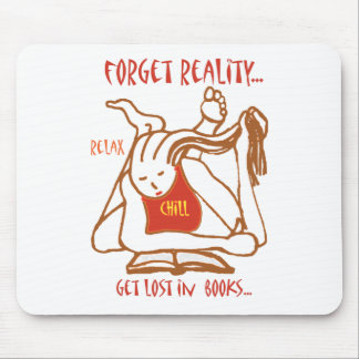 READ bookworm mousepad