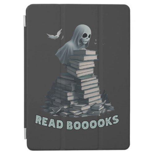Read booooks Ghost reading books iPad Air Cover