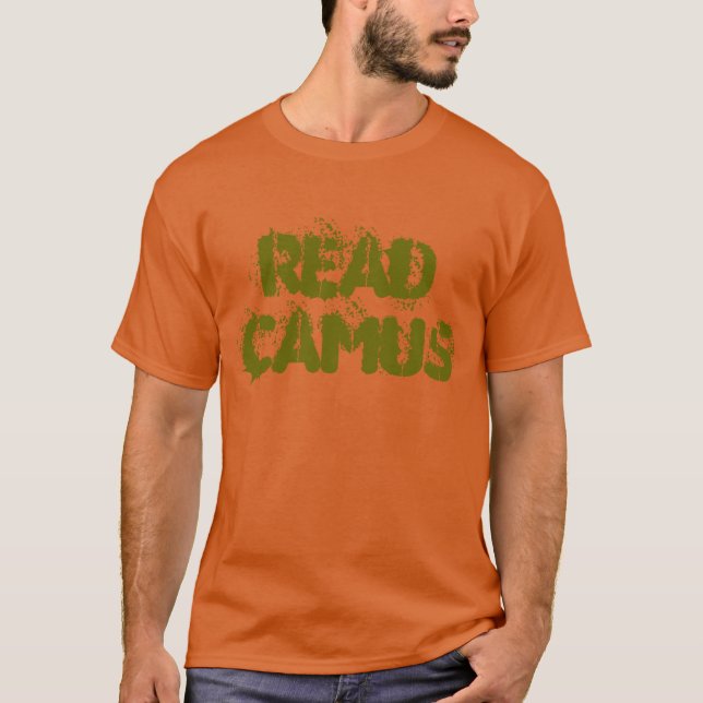"Read Camus" t-shirt (Front)