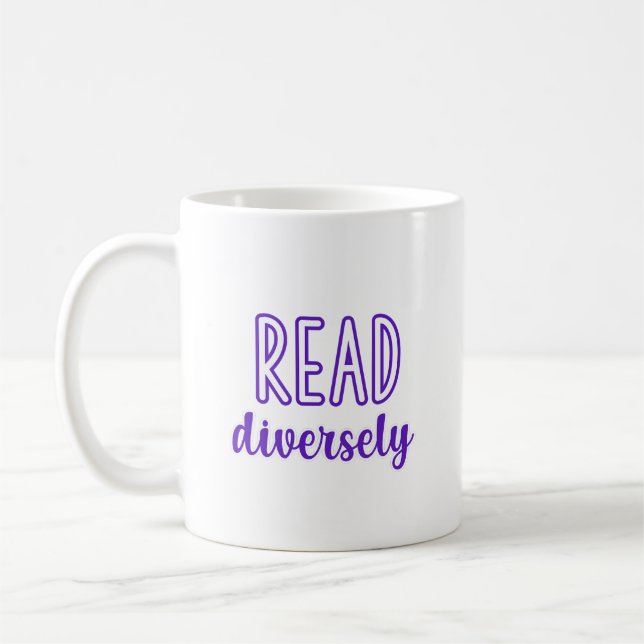Read Diversely Coffee Mug (Left)