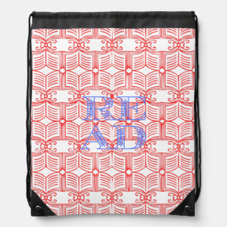 READ DRAWSTRING BAG