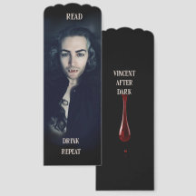 Read. Drink. Repeat. – Gothic Vampire Bookmark