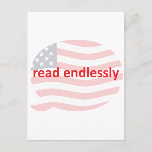 Read Endlessly Postcard (Front)