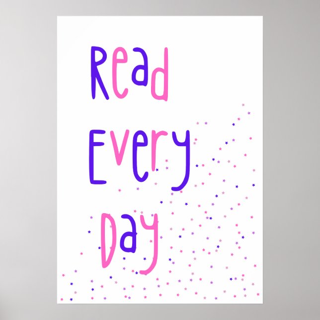 Read Every Day Poster (Front)