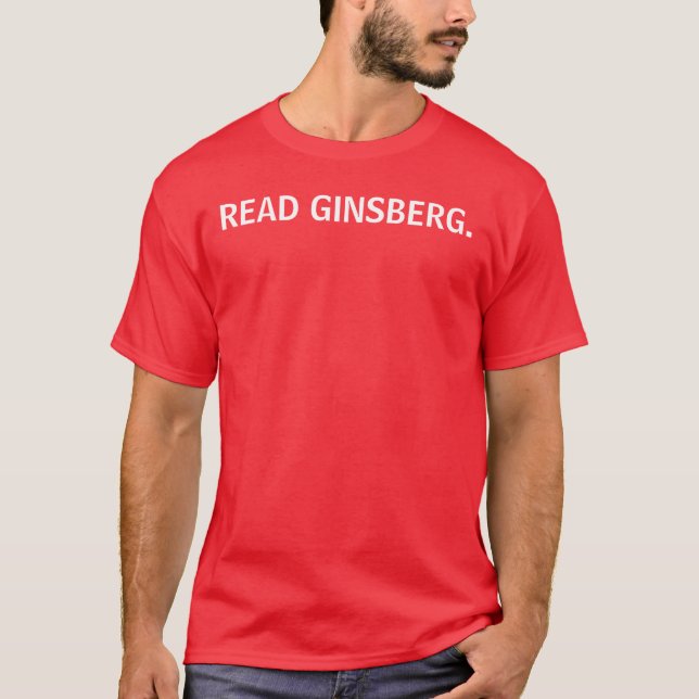 READ GINSBERG. T-Shirt (Front)