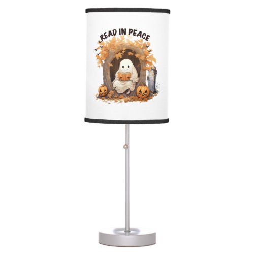 Read in Peace Boo Ghost Table Lamp