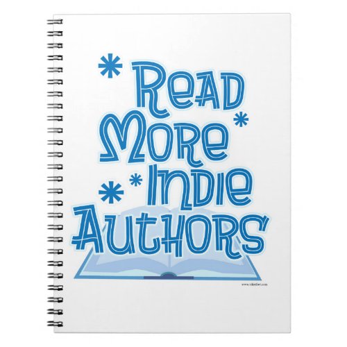 Read Indie Authors Writer Pride Statement  Notebook
