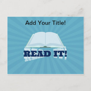Read It  Go Promote Your Book Here Postcard