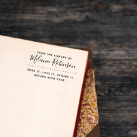 Read It. Love It. Return It. Custom Library