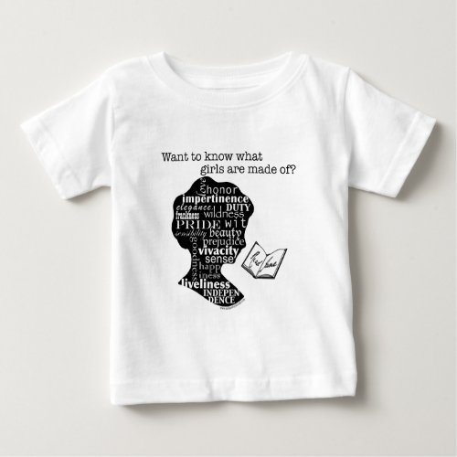 Read Jane Austen Baby T_Shirt