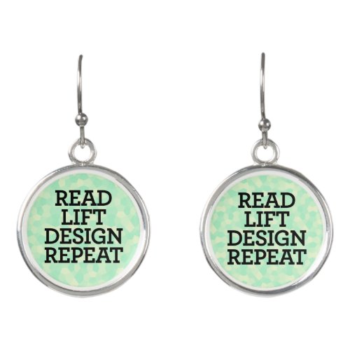 Read Lift Design Repeat Earrings