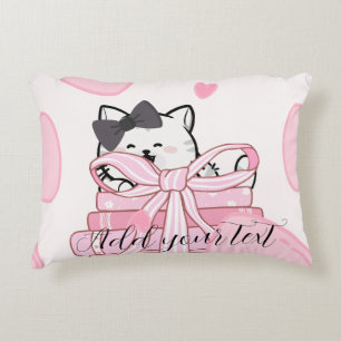 Read • Love • Relax – Cat & Book Pillow