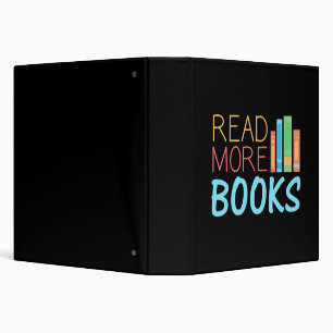 Read More Books 3 Ring Binder