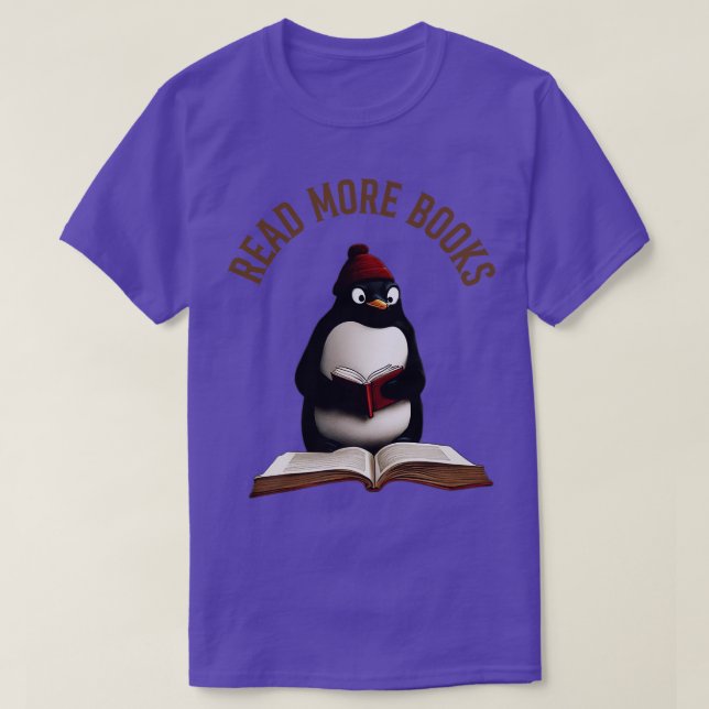 Read More Books 3 T-Shirt (Design Front)