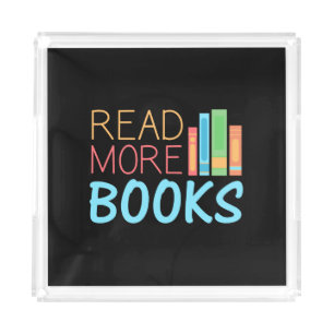 Read More Books Acrylic Tray