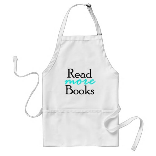 Read More Books Adult Apron