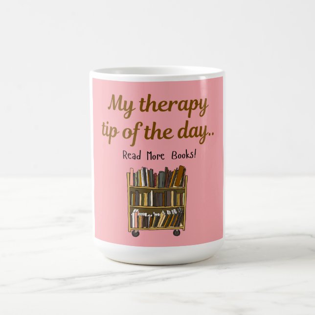 Read More Books –  Book Lover Mug  (Center)