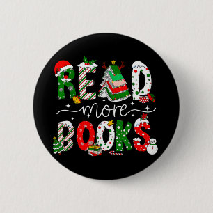 Read More Books Christmas Reading Book Button